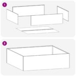 vidaXL Záhradný kvetináč 2 ks Olivovo zelená 100 x 100 x 20 cm – Obrázok 7