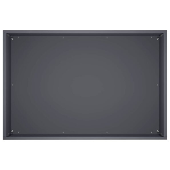 vidaXL Záhradný kvetináč Antracitová 60 x 40 x 40 cm – Obrázok 4