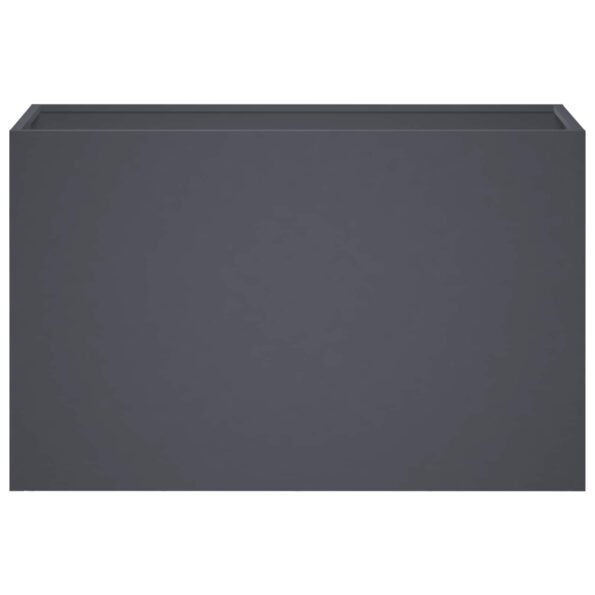vidaXL Záhradný kvetináč 2 ks Antracitová 80 x 40 x 50 cm – Obrázok 4