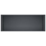 vidaXL Záhradný kvetináč 2 ks Antracitová 80 x 40 x 50 cm – Obrázok 5