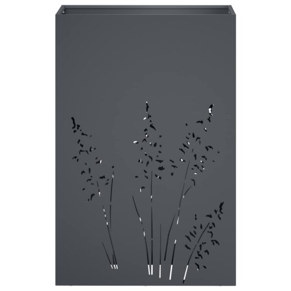vidaXL Záhradný kvetináč Antracitová 50 x 30 x 75 cm – Obrázok 4