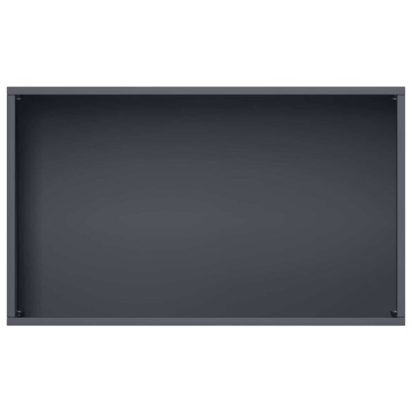 vidaXL Záhradný kvetináč Antracitová 50 x 30 x 75 cm – Obrázok 5