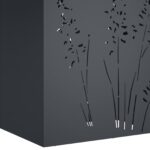 vidaXL Záhradný kvetináč Antracitová 50 x 30 x 75 cm – Obrázok 7