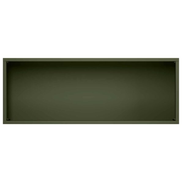 vidaXL Záhradný kvetináč Olivovo zelená 80 x 30 x 49 cm – Obrázok 5