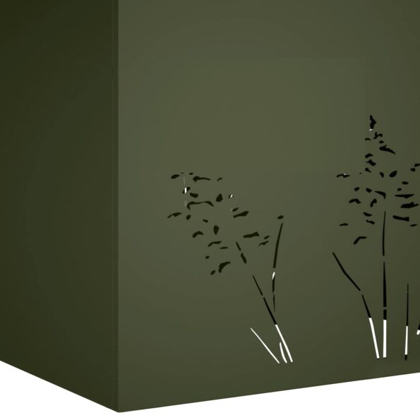vidaXL Záhradný kvetináč Olivovo zelená 80 x 30 x 49 cm – Obrázok 7