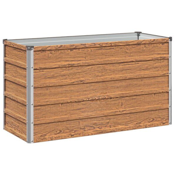 vidaXL Vyvýšený záhon Drevo hnedé 100 x 40 x 55 cm – Obrázok 2