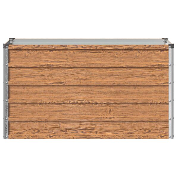 vidaXL Vyvýšený záhon Drevo hnedé 100 x 40 x 55 cm – Obrázok 3