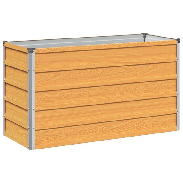 vidaXL Vyvýšený záhon Prírodná 100 x 40 x 55 cm studené valcovaná oceľ – Obrázok 2