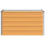 vidaXL Vyvýšený záhon Prírodná 100 x 40 x 55 cm studené valcovaná oceľ – Obrázok 3