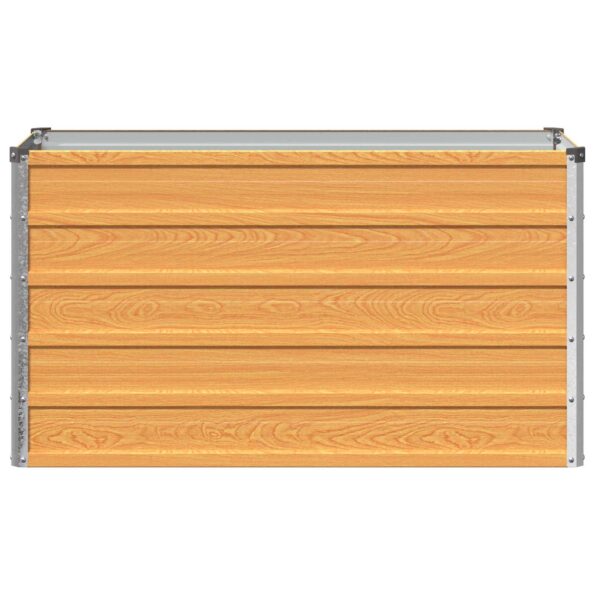 vidaXL Vyvýšený záhon Prírodná 100 x 40 x 55 cm studené valcovaná oceľ – Obrázok 3