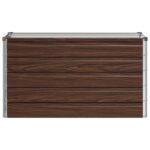 vidaXL Vyvýšený záhon Čierna 100 x 40 x 55 cm studené valcovaná oceľ – Obrázok 3