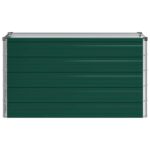 vidaXL Vyvýšený záhon Zelená 100 x 40 x 55 cm studené valcované oceľ – Obrázok 3