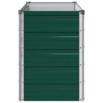 vidaXL Vyvýšený záhon Zelená 100 x 40 x 55 cm studené valcované oceľ – Obrázok 4