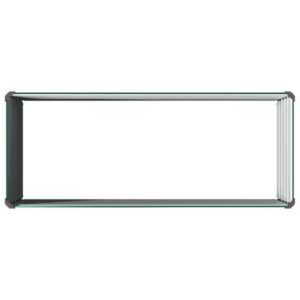 vidaXL Vyvýšený záhon Zelená 100 x 40 x 55 cm studené valcované oceľ – Obrázok 5