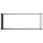 vidaXL Vyvýšený záhon Sivá 100 x 40 x 55 cm studené valcovaná oceľ – Obrázok 5