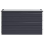 vidaXL Vyvýšený záhon Antracitová 100 x 40 x 55 cm – Obrázok 3