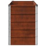 vidaXL Vyvýšený záhon Hrdzavý 100 x 40 x 55 cm corton – Obrázok 5