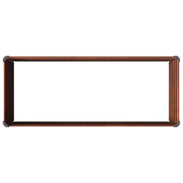 vidaXL Vyvýšený záhon Hrdzavý 100 x 40 x 55 cm corton – Obrázok 6