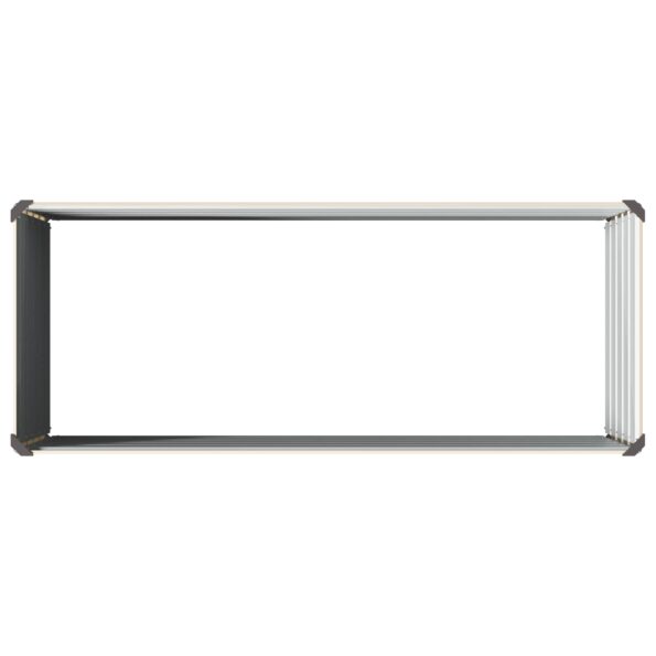 vidaXL Vyvýšený záhon Slonovinová 100 x 40 x 55 cm – Obrázok 5