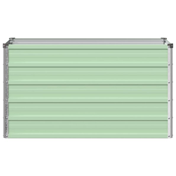 vidaXL Vyvýšený záhon Pastelovo zelená 100 x 40 x 55 cm – Obrázok 3