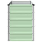 vidaXL Vyvýšený záhon Pastelovo zelená 100 x 40 x 55 cm – Obrázok 4