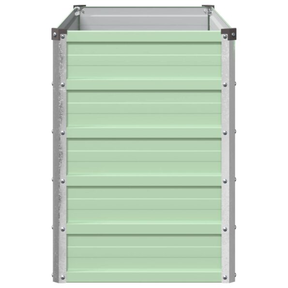vidaXL Vyvýšený záhon Pastelovo zelená 100 x 40 x 55 cm – Obrázok 4