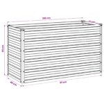 vidaXL Vyvýšený záhon Pastelovo zelená 100 x 40 x 55 cm – Obrázok 9