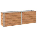 vidaXL Vyvýšený záhon Drevo hnedé 160 x 40 x 55 cm – Obrázok 2