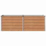 vidaXL Vyvýšený záhon Drevo hnedé 160 x 40 x 55 cm – Obrázok 3