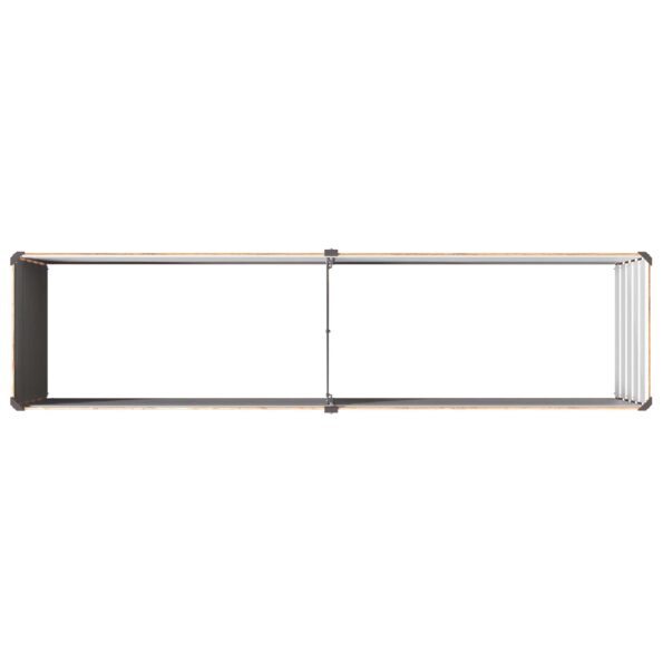 vidaXL Vyvýšený záhon Drevo hnedé 160 x 40 x 55 cm – Obrázok 5
