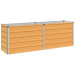 vidaXL Vyvýšený záhon Prírodná 160 x 40 x 55 cm studené valcovaná oceľ – Obrázok 2