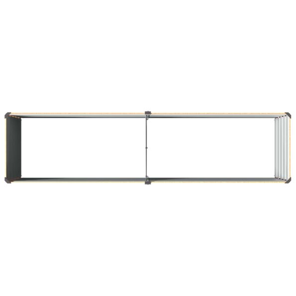 vidaXL Vyvýšený záhon Prírodná 160 x 40 x 55 cm studené valcovaná oceľ – Obrázok 5