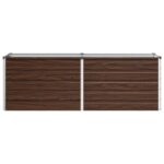 vidaXL Vyvýšený záhon Čierna 160 x 40 x 55 cm studené valcovaná oceľ – Obrázok 3