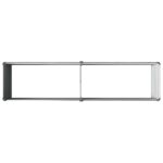 vidaXL Vyvýšený záhon Čierna 160 x 40 x 55 cm studené valcovaná oceľ – Obrázok 5