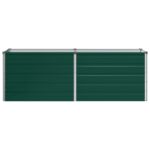 vidaXL Vyvýšený záhon Zelená 160 x 40 x 55 cm studené valcované oceľ – Obrázok 3