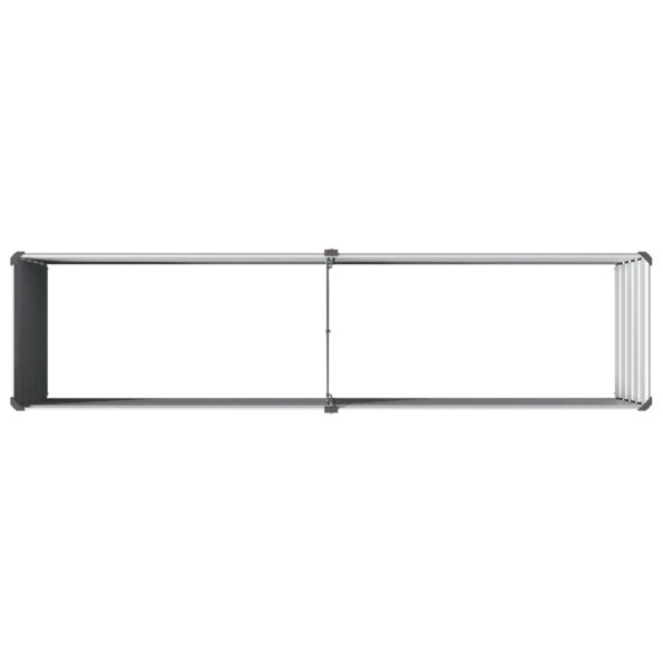 vidaXL Vyvýšený záhon Sivá 160 x 40 x 55 cm studené valcovaná oceľ – Obrázok 5