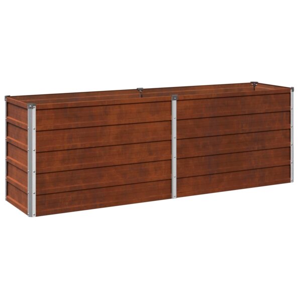 vidaXL Vyvýšený záhon Hrdzavý 160 x 40 x 55 cm corton – Obrázok 2