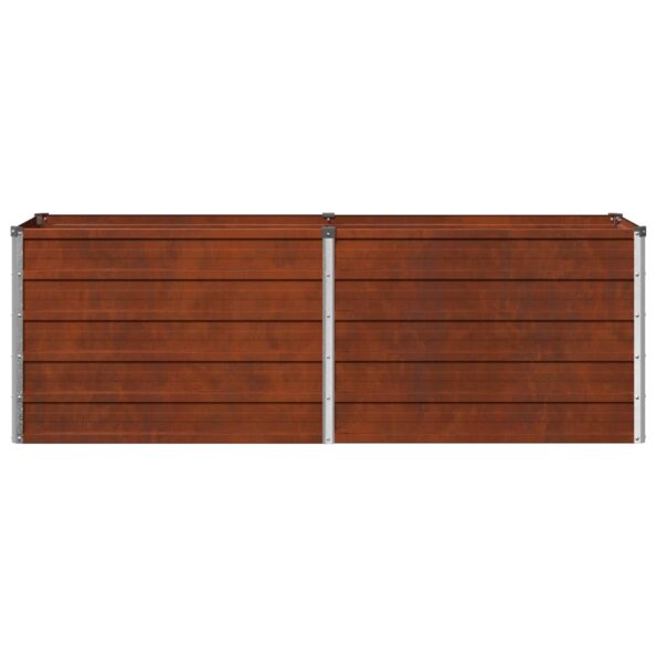 vidaXL Vyvýšený záhon Hrdzavý 160 x 40 x 55 cm corton – Obrázok 4