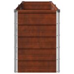vidaXL Vyvýšený záhon Hrdzavý 160 x 40 x 55 cm corton – Obrázok 5