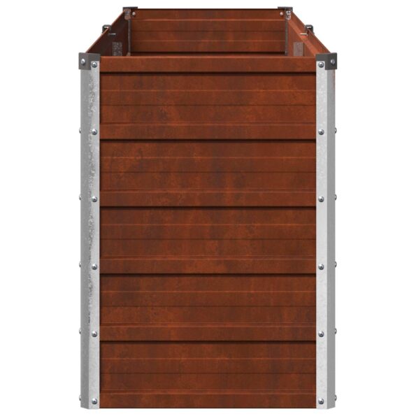 vidaXL Vyvýšený záhon Hrdzavý 160 x 40 x 55 cm corton – Obrázok 5