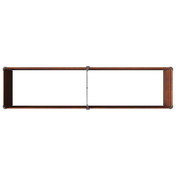 vidaXL Vyvýšený záhon Hrdzavý 160 x 40 x 55 cm corton – Obrázok 6