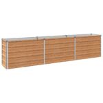 vidaXL Vyvýšený záhon Drevo hnedé 240 x 40 x 55 cm – Obrázok 2