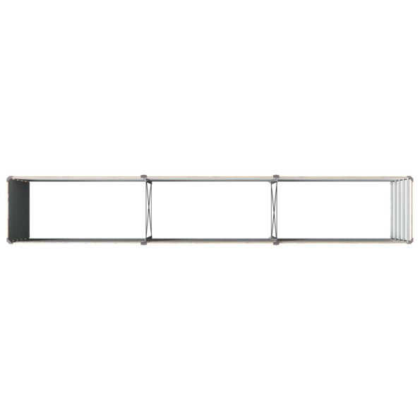 vidaXL Vyvýšený záhon Drevo hnedé 240 x 40 x 55 cm – Obrázok 5