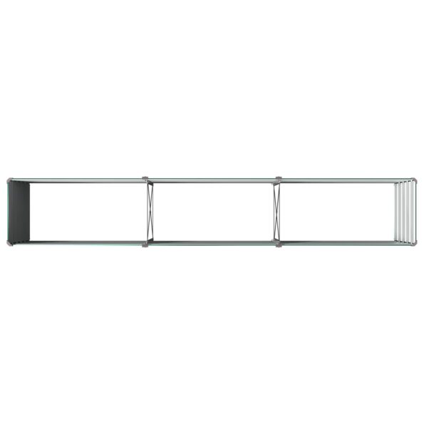 vidaXL Vyvýšený záhon Zelená 240 x 40 x 55 cm studené valcované oceľ – Obrázok 5