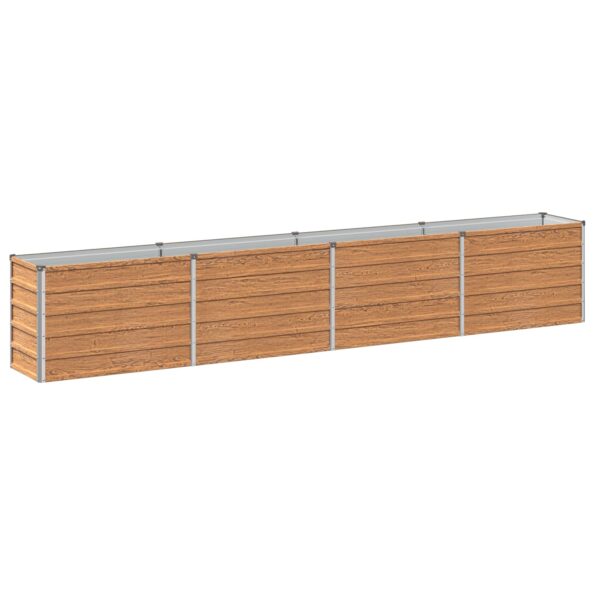 vidaXL Vyvýšený záhon Drevo hnedé 320 x 40 x 55 cm – Obrázok 2