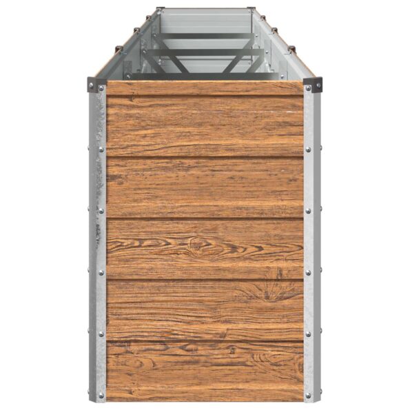 vidaXL Vyvýšený záhon Drevo hnedé 320 x 40 x 55 cm – Obrázok 4