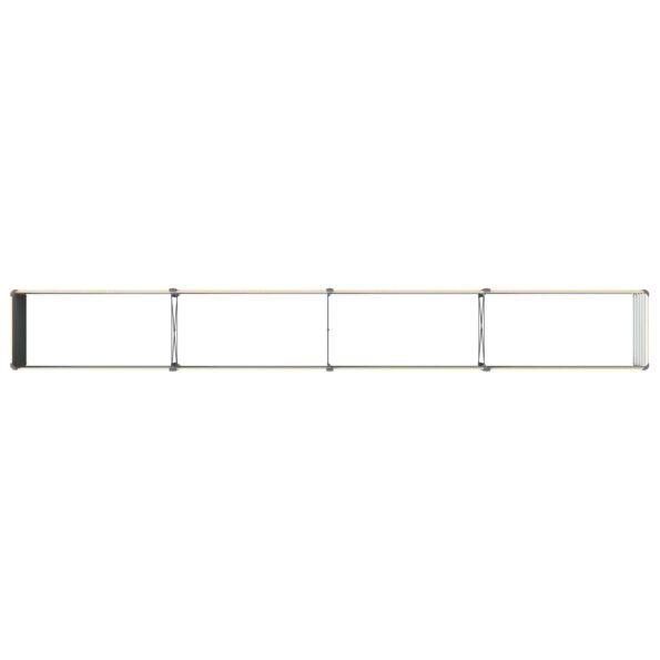 vidaXL Vyvýšený záhon Prírodná 320 x 40 x 55 cm studené valcovaná oceľ – Obrázok 5