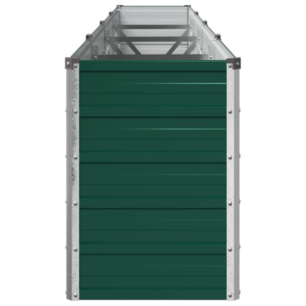 vidaXL Vyvýšený záhon Zelená 320 x 40 x 55 cm studené valcované oceľ – Obrázok 4