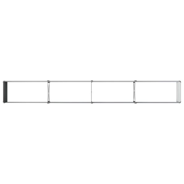 vidaXL Vyvýšený záhon Antracitová 320 x 40 x 55 cm – Obrázok 5