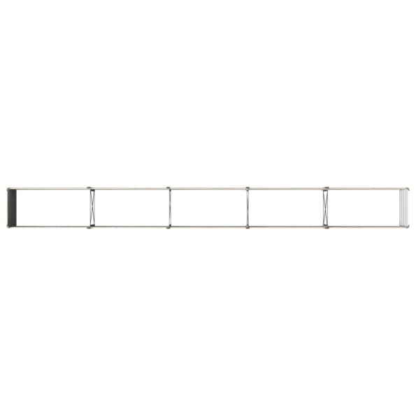 vidaXL Vyvýšený záhon Drevo hnedé 400 x 40 x 55 cm – Obrázok 5
